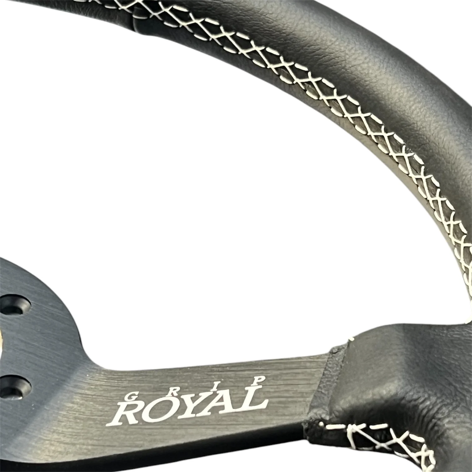 Grip Royal Brute - Leather w/ White - 350mm - Image 4