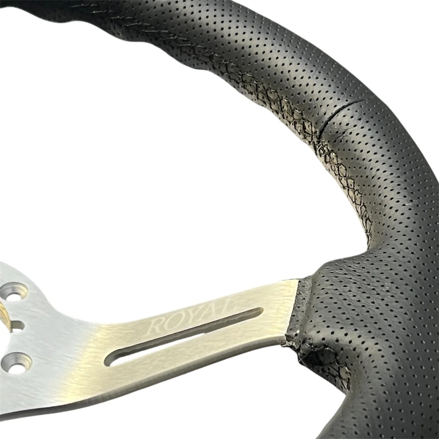 Grip Royal Class - Perforated Leather - 350mm - Image 4