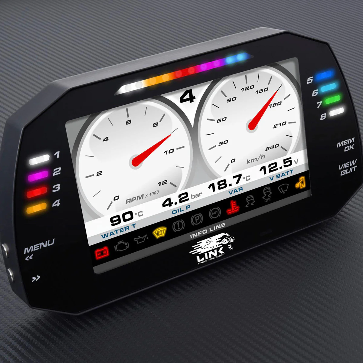 Link ECU MXG Strada 7" Dash - Race Edition - Image 2