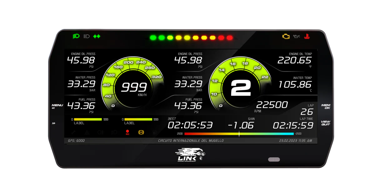 Link ECU MXT Strada 10-inch Dash - Street Edition